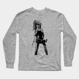 Tina turner - Perform a song Long Sleeve T-Shirt